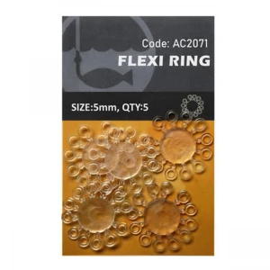 Flexi Ring Orange 7mm 5 buc/plic