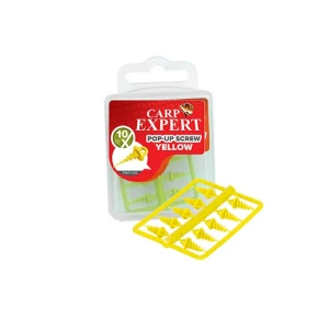 SURUB Pop Up Carp Expert Plastic Galben 10mm 10buc