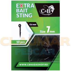Spin pentru Momeala C&B Extra Bait Sting, 7mm, 10buc/pac