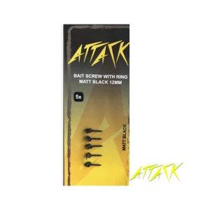 Surub cu Anou Attack negru 12mm