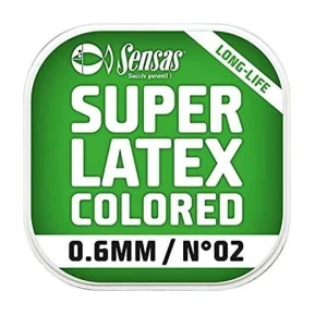 ELASTIC SENSAS SUPER LATEX GREEN 700 D 1.4MM 6M