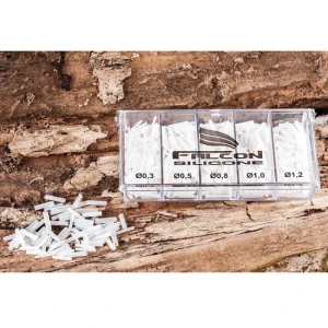 Varnis Falcon Silicone Tube 1cm, Diverse Diametre 0.3-1.2mm