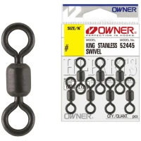 Vartej Owner 52445 Rolling King Stainless Swivel Ks-11, 45kg, Nr.6,  14buc/plic