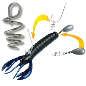 Spirale pentru Naluci Moi STONFO 621 Soft Lure Springs, Dim.3, 6buc/pac