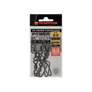 AGRAFA TRABUCCO CU VARTEJ X-STRONG CRANE COASTLOCK SNAP NR 4 10 BUC/PLIC 22kg