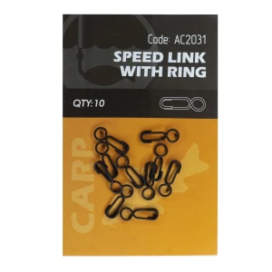 Agrafa Rapida Orange cu Inel Speed Link 10buc/plic