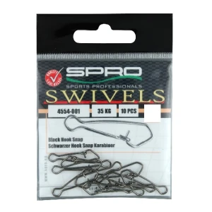 Agrafe Spro Black Hook Snap nr 1/35kg