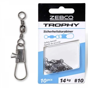 Vartej Agrafa Zebco Trophy Safety Swivel No.16 22mm