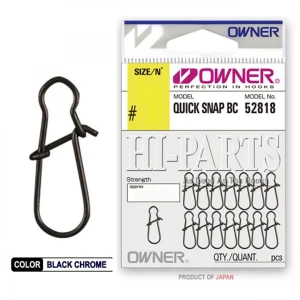 Agrafa Owner 52818 Quick Snap BC Nr.1  15buc/plic