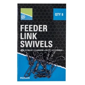 Agrafe cu Vartej Preston Double Feeder Link Swivels