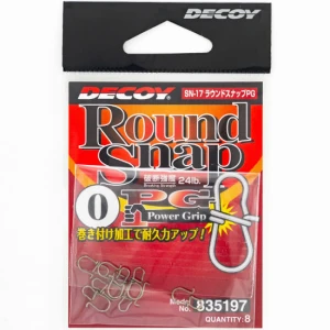 Agrafa Decoy SN-17 Round Snap PG Power Grip Nr.00, 22lbs/9.98kg, 8buc/pac