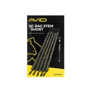  Tija plumb Avid Carp QC Bag Stems - Scurt