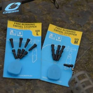 Stopper Culisant Cresta Free Running Swivel, Medium, 9buc/pac