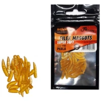 Viermusi Artificiali Filfishing Filex Super Soft Ff03 Perla, 15mm, 30buc/pac