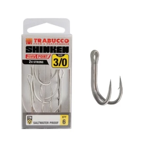 ANCORE  TRABUCCO DUBLE SHINKEN H-41 NR 3/0 4BUC/PLIC