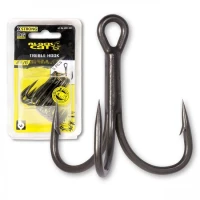 Ancora Black Cat No.2/0 Treble Hook DG Coating