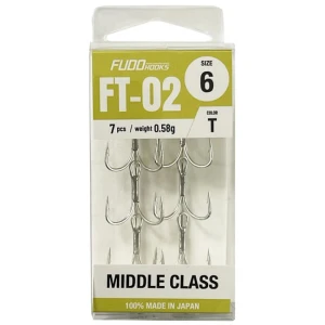 Ancore Fudo FT-02T Middle Class Nickel Nr.6, 7buc/pac