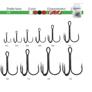 Ancore Gamakatsu Forjate 13NS Nr.6 - 10buc/plic 