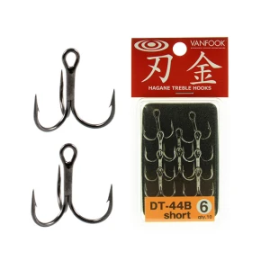 Ancore Vanfook DT-44B Crank Minnow Short Shank Treble nr.8