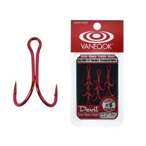 Ancore duble Vanfook DW-31R Red Devil Treble nr.4