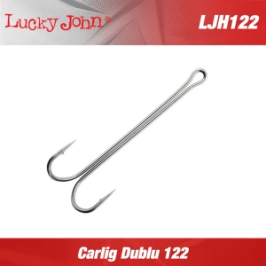 Carlige Duble Lucky John 122 nr.8 6buc/plic