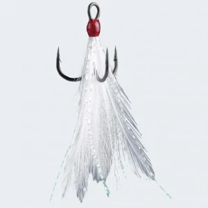 Teaser BKK Ancora cu Pene Naturale, Spear 21 SS, White, Nr.1, 3buc/pac