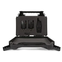 Set 2 Avertizoare + Statie Korum Kbi Compact -2-rod Presentation Set
