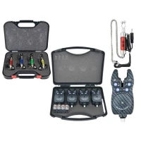 Set Avertizoare Si Swingere Baracuda Tli010 Cu Iluminare + Valigeta