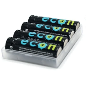 Set Baterii Wolf Econ Reincarcabile, 4buc/set