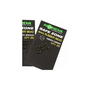 OPRITOR CAUCIUC KORDA CU PROTECTIE NOD D=4MM/25BUCATI/PLIC 