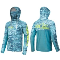 Bluza Uv Relax Mash Wave Blue Upf 50+, Marime Xxl