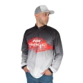 BLUZA FOX RAGE PERFORMANCE LONG SLEEVE SHIRT BLACK/GREY MAR XL