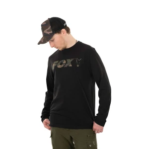 Bluza Fox Long Sleeve Black Camo Marime S