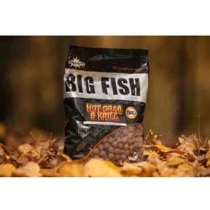 Boilies Dynamite Baits Hot Crab & Krill 15mm, 1.8kg