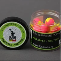 Pop Up 2.20 Baits Supreme, Galben - Roz, Pineapple & N'Butyric, 16mm, 100ml