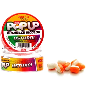 Pop Up Dumbells Bicolor Senzor Planet, Usturoi, 6mm, 15g