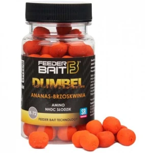 Pop Up Feeder Bait Dumbell Fluo, R72 - Piersica & Ananas, 10/8mm, 100ml