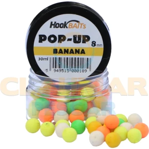 Pop Up Hook Baits, Banana, 8mm, 30ml