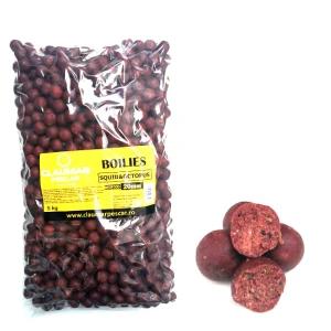 Boilies Claumar Birdfood Tare Squid And Capsuni 20mm 5kg PUNGA