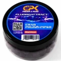  Boilies Tare de Carlig CPK Fluoroattract + Feeder, Crab & Pruna, Marime S, 10/14mm