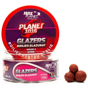 Boilies Senzor Glazers De Carlig Glazurat Planet 1016, 16-20mm, 150g
