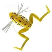 BROASCA DAIWA PROREX MICRO SOFT BAIT FROG, YELLOW TOAD, 3.5CM