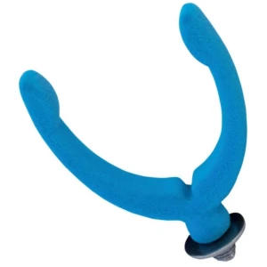 Cap Suport Rive Feeder, U, Blue, 7x8.5cm