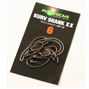 Carlige KORDA KURV SHANK XX NR.2 10BUC/PLIC 