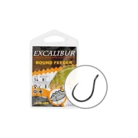 Carlige Energoteam Excalibur Round Feeder Barbless Nr.8