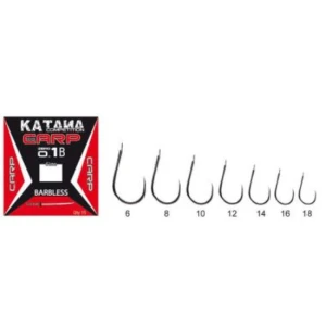 CARLIGE MAVER KATANA SERIA CRAP 0.1B NR 6 BARBLESS