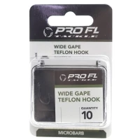 Carlige Pro Fl Wide Gape 10buc Teflonate Nr 8