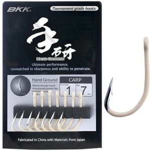 Carlige BKK Carp Hook Hand Ground Nr.10, 8buc/pac
