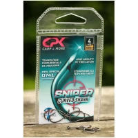 Carlige Cpk Sniper Curved Shank Nr.4, 10buc/plic