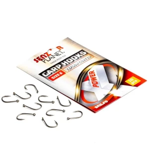 Carlige Crap Teflonate Senzor X Power, Nr.6, 10buc/plic